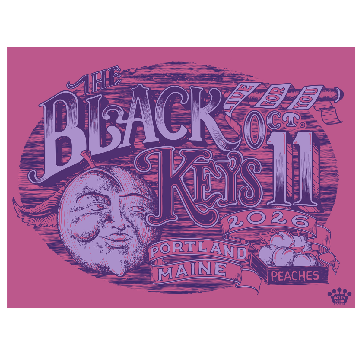 Portland, ME October 11, 2026 Show Poster
