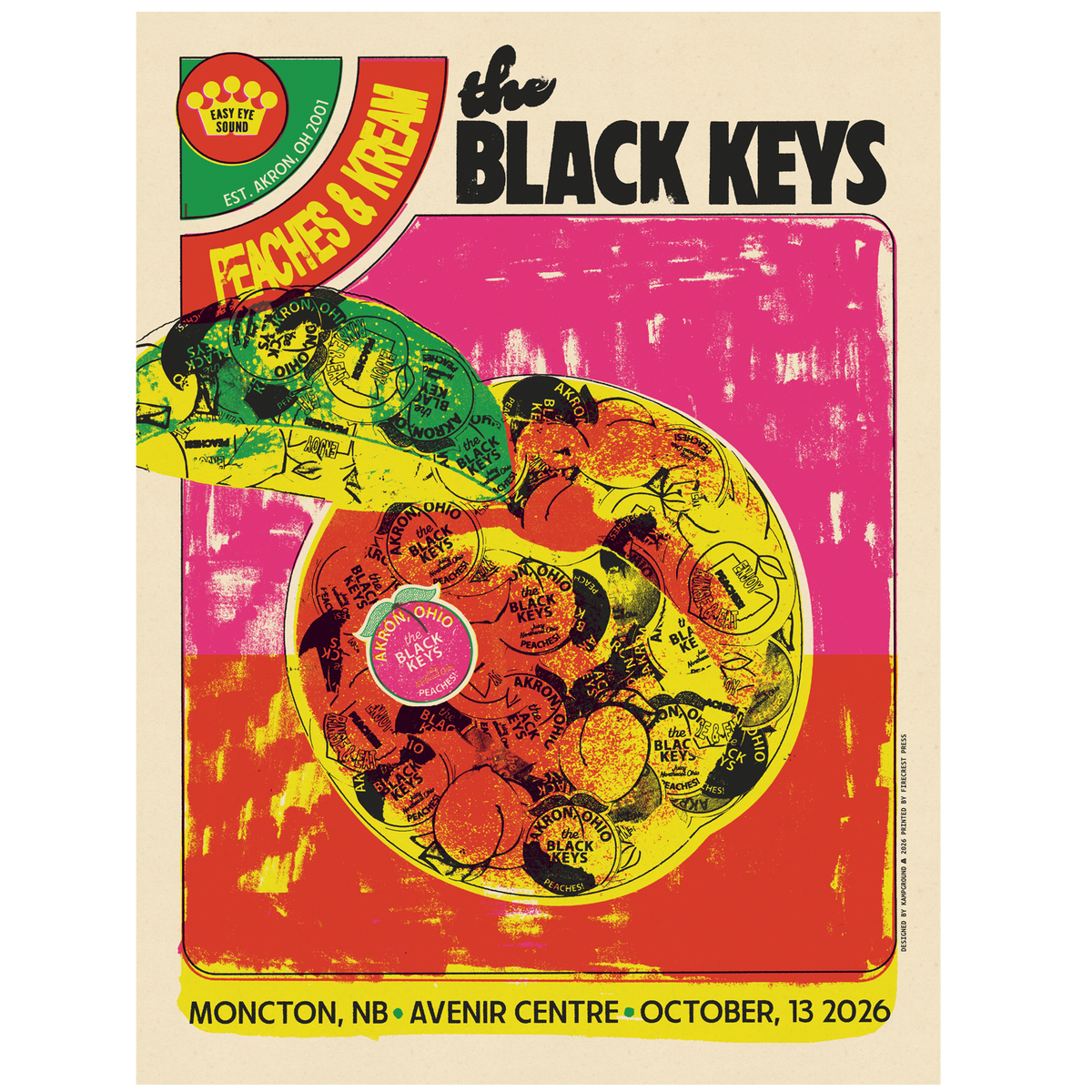 Moncton, NB October 13, 2026 Show Poster