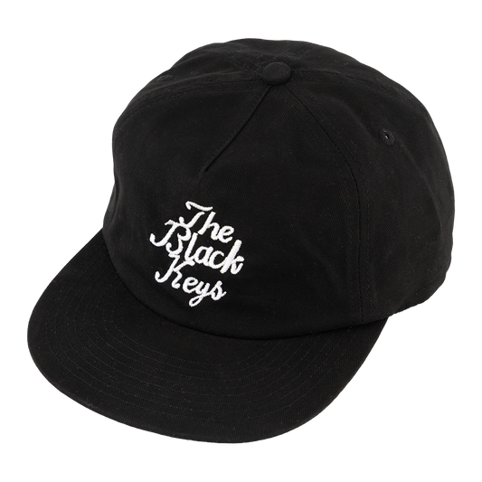 Black Script Snapback