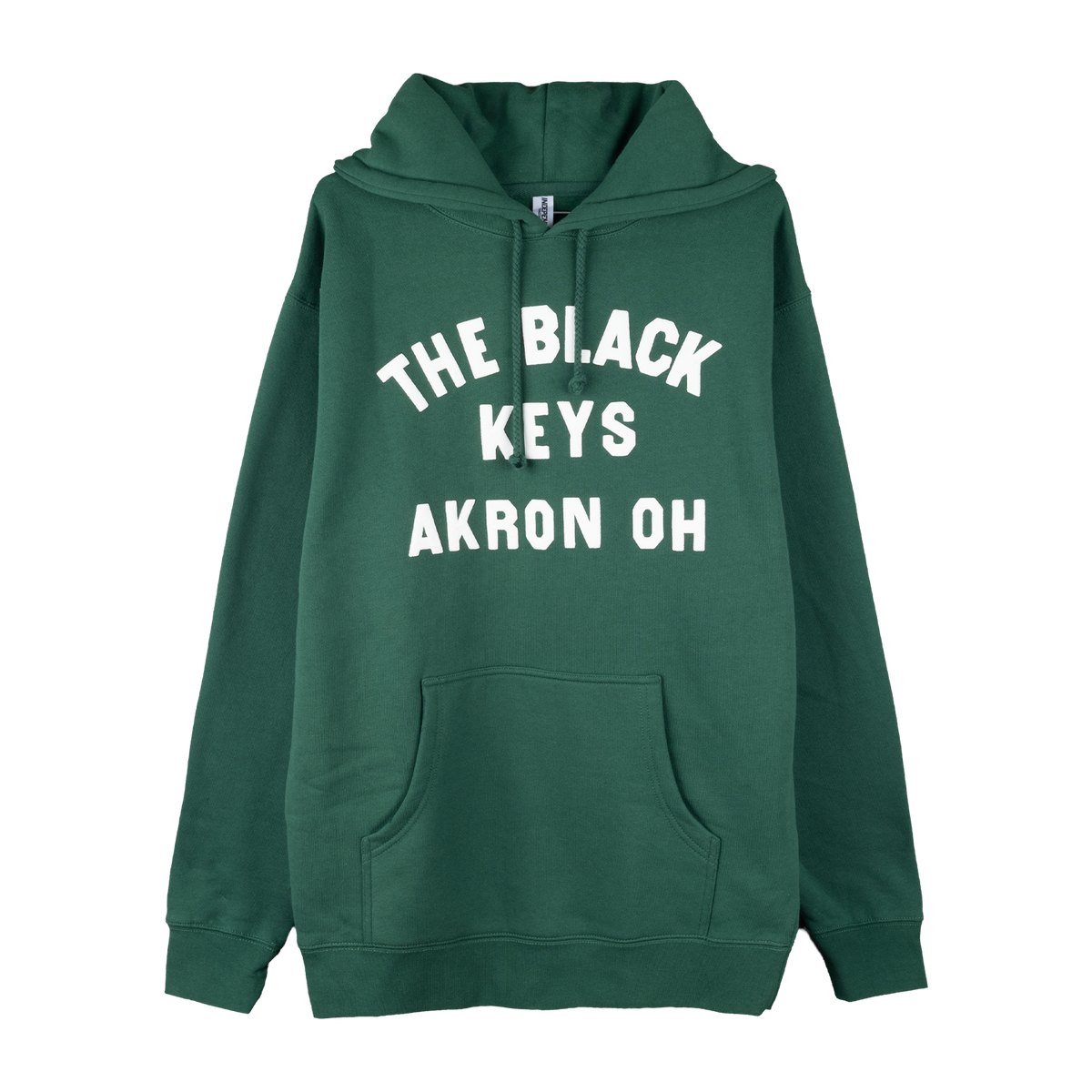 AKRON OH FOREST GREEN HOODIE
