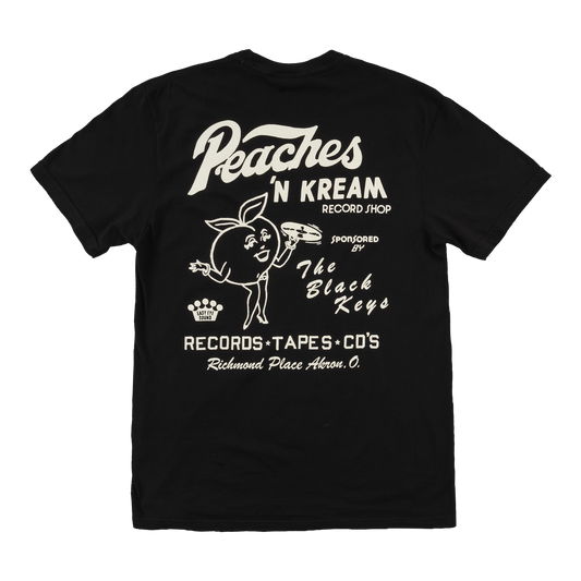 Peaches N Kream Record Shop Tee