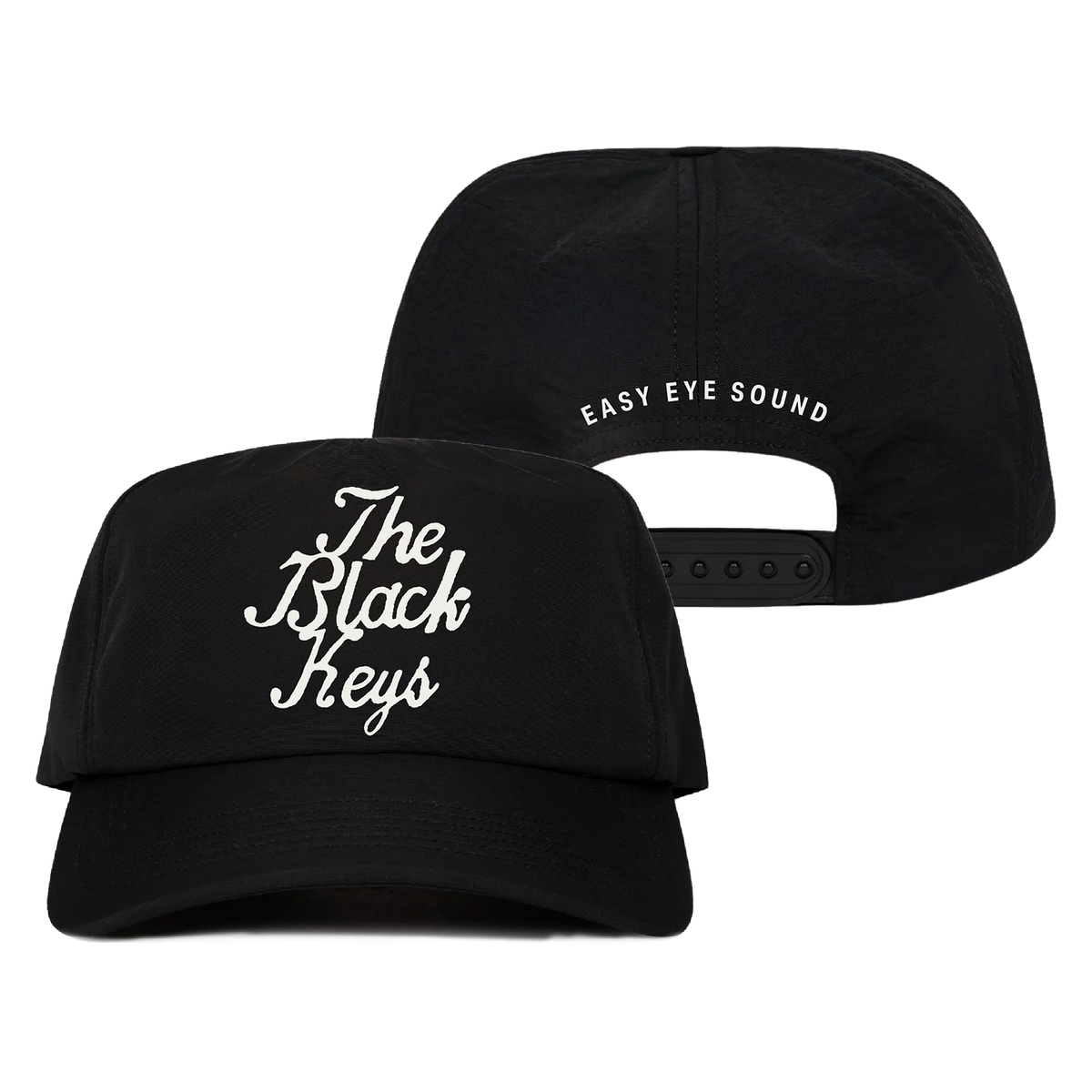 Black Script Snapback