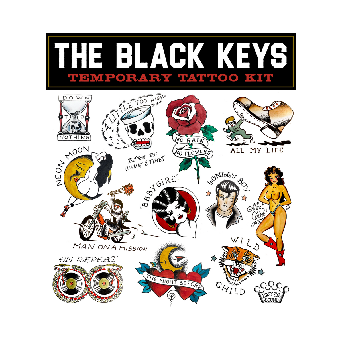 Temporary Tattoo Kit