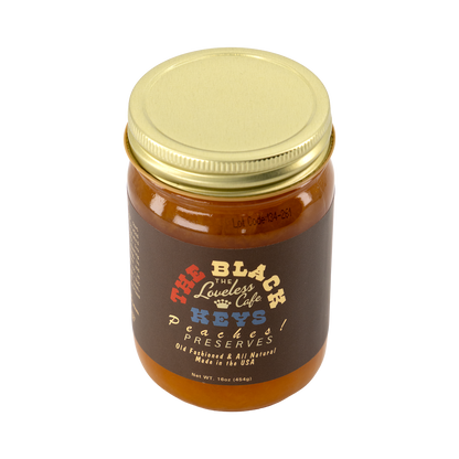 Loveless Cafe x the Black Keys Peach Preserves 16 oz.