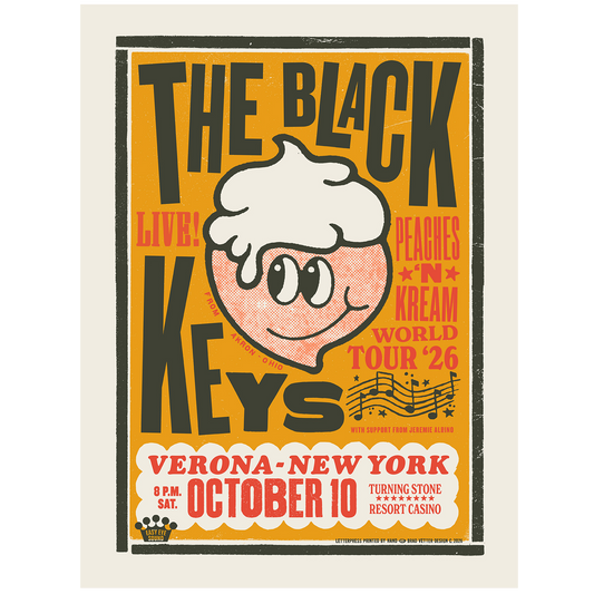 Verona, NY October 10, 2026 Show Poster