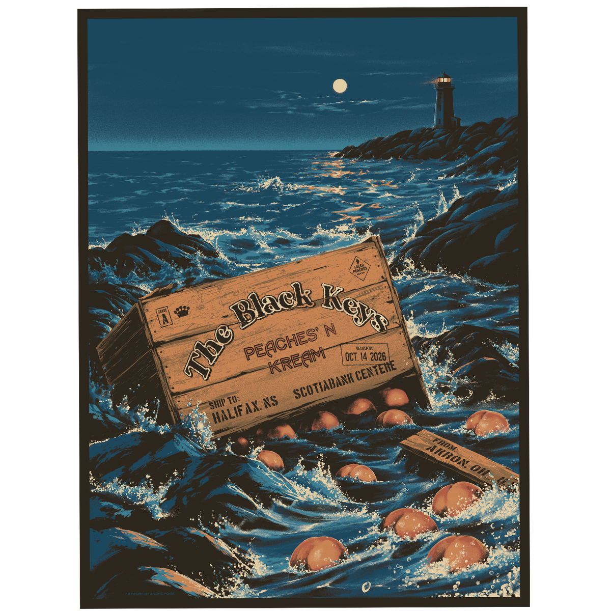 Halifax, NS October 14, 2026 Show Poster