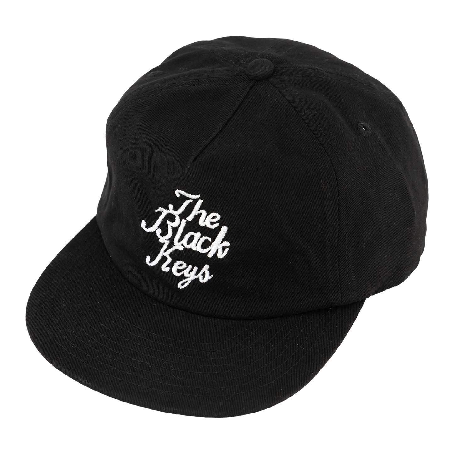 Black Script Snapback