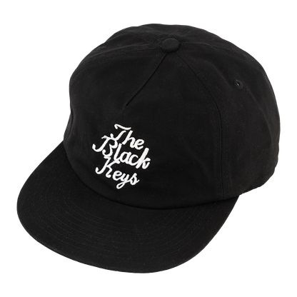 Black Script Snapback