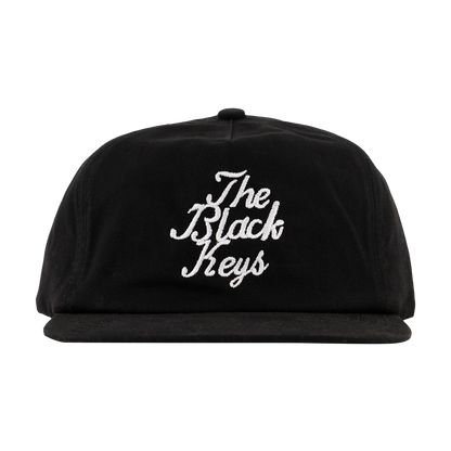 Black Script Snapback