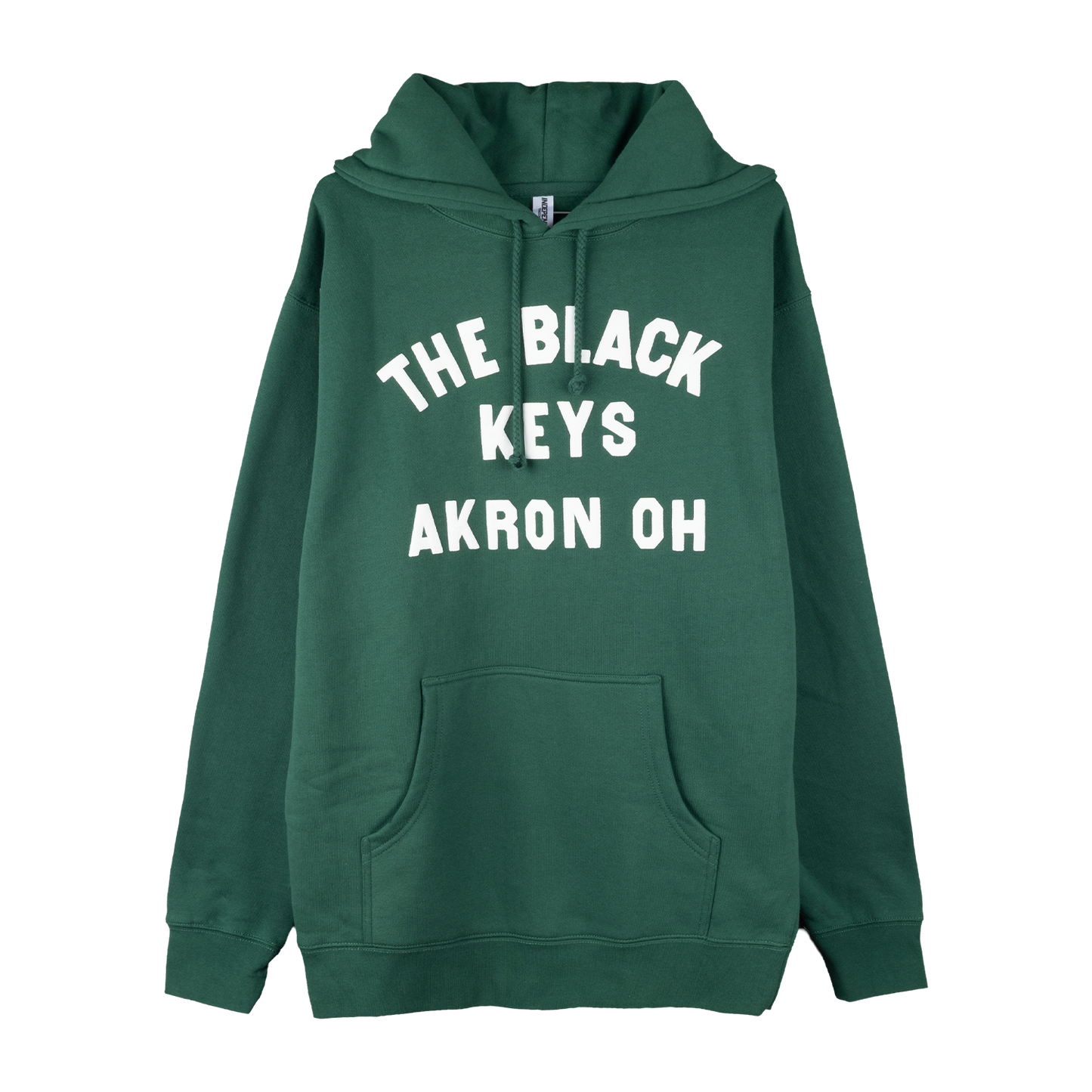 AKRON OH FOREST GREEN HOODIE