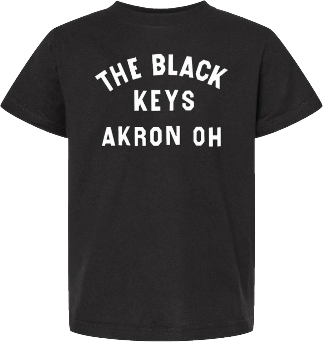 Youth Akron Black Tee