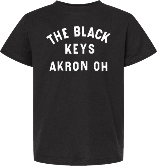 Youth Akron Black Tee