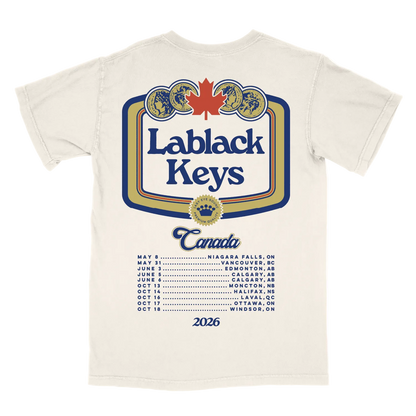 Lablack Keys 2026 Canada Tour Tee